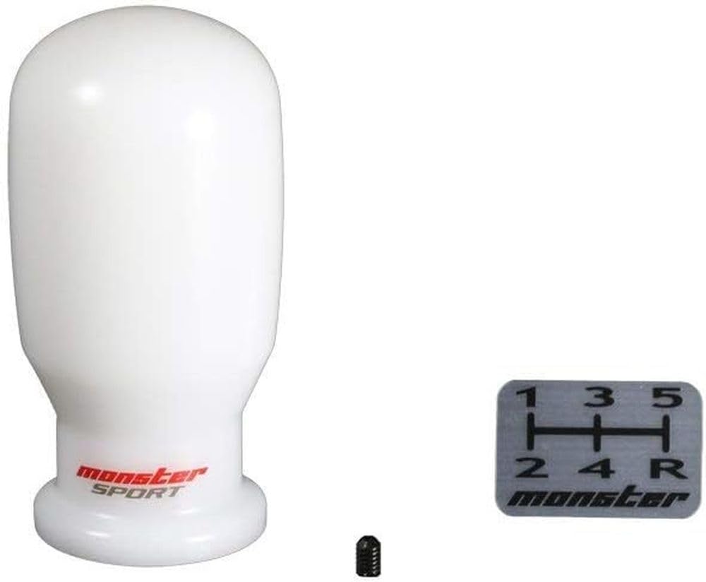Amazon | MONSTER SPORT シフトノブ Bタイプ (スティック型)/白